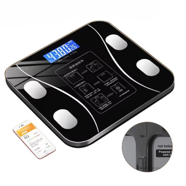 Digital Body Composition Smart Scale with Smartphone App 